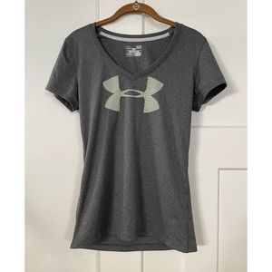 Under Armour Grey V Neck Shirt